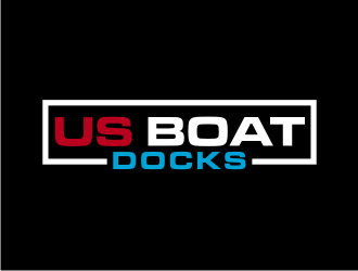 US BOAT DOCKS logo design by BintangDesign