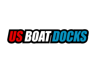 US BOAT DOCKS logo design by Girly