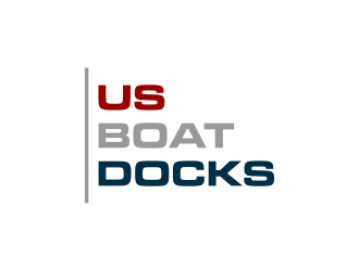 US BOAT DOCKS logo design by p0peye