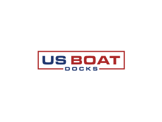 US BOAT DOCKS logo design by bricton