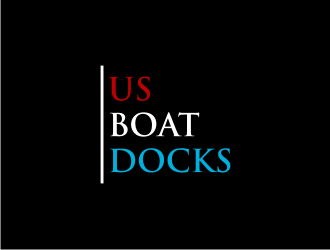 US BOAT DOCKS logo design by Inaya