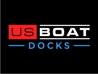 US BOAT DOCKS logo design by Zhafir