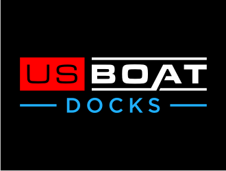 US BOAT DOCKS logo design by Zhafir