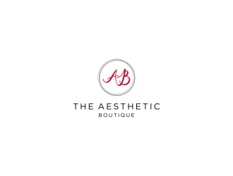 The Aesthetic Boutique logo design by haidar