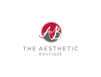 The Aesthetic Boutique logo design by haidar