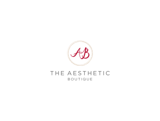 The Aesthetic Boutique logo design by haidar