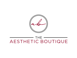 The Aesthetic Boutique logo design by Inaya