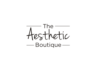 The Aesthetic Boutique logo design by R-art