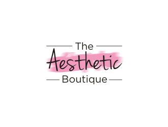 The Aesthetic Boutique logo design by R-art