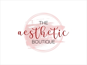 The Aesthetic Boutique logo design by Shabbir