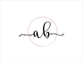 The Aesthetic Boutique logo design by Shabbir