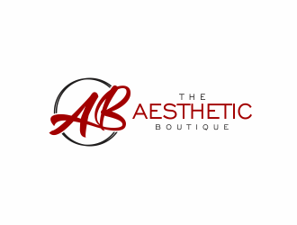 The Aesthetic Boutique logo design by up2date