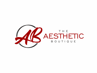 The Aesthetic Boutique logo design by up2date