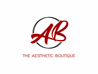 The Aesthetic Boutique logo design by up2date