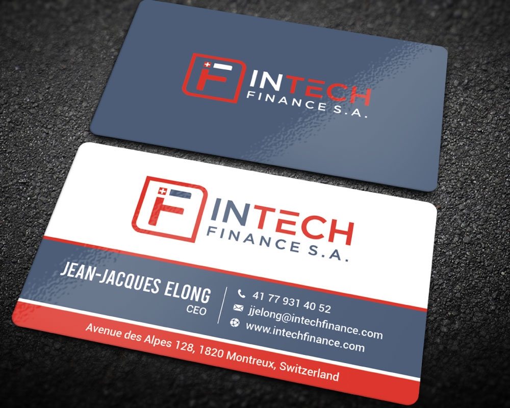 InTech Finance S.A.  logo design by Boomstudioz