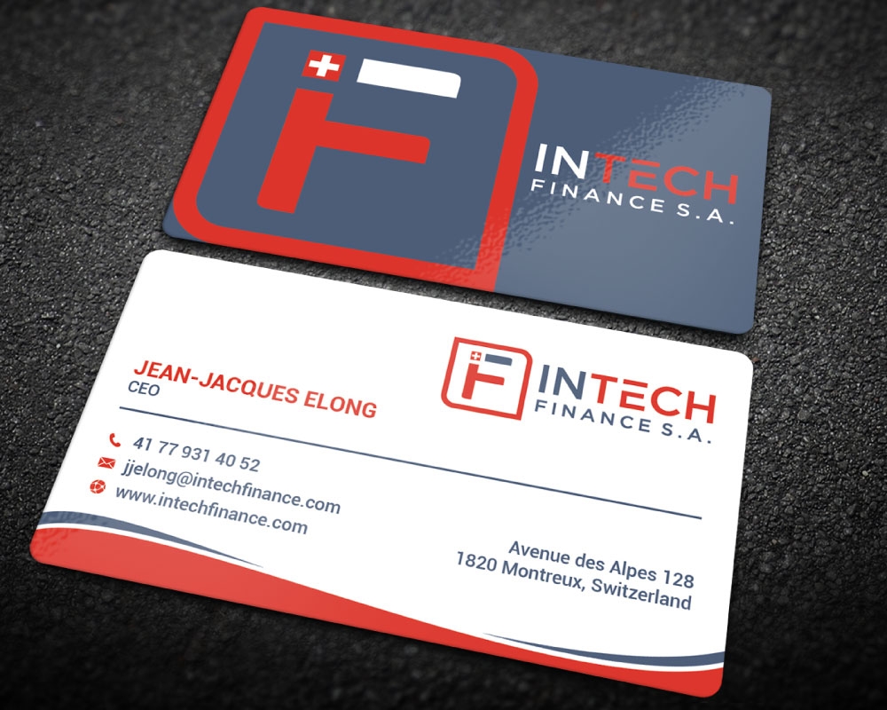 InTech Finance S.A.  logo design by Boomstudioz