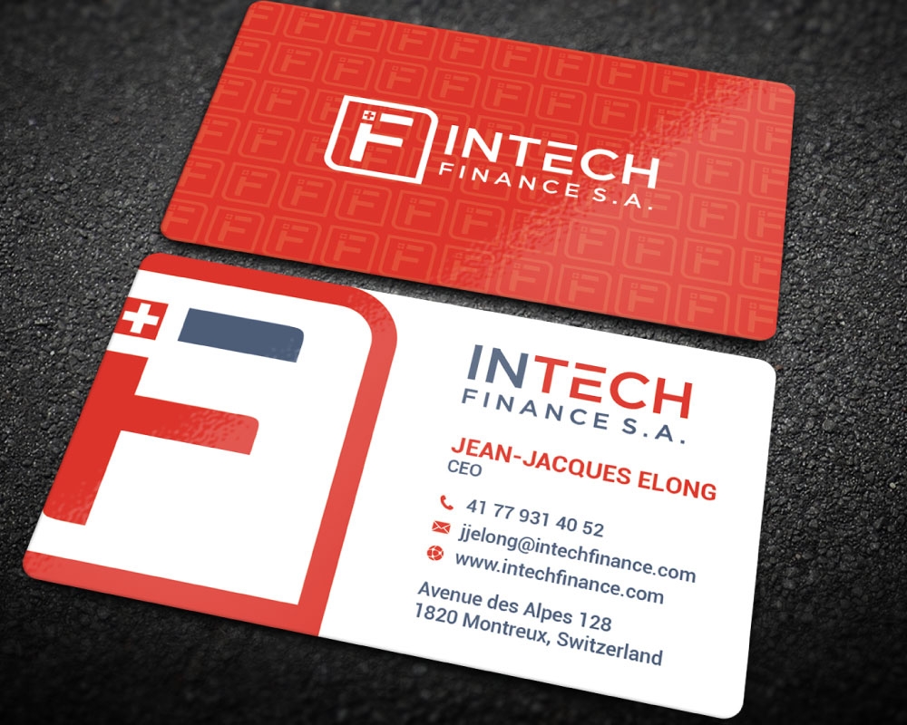 InTech Finance S.A.  logo design by Boomstudioz