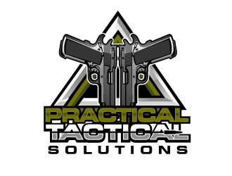 Practical Tactical Solutions  logo design by aRBy