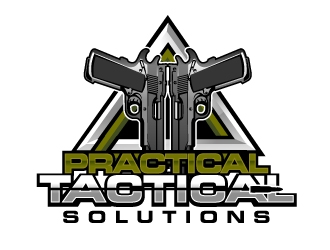 Practical Tactical Solutions  logo design by aRBy