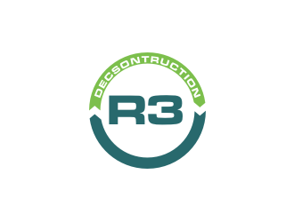 R3 Decsontruction logo design by BintangDesign