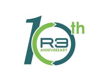 R3 Decsontruction logo design by MarkindDesign