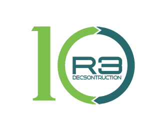 R3 Decsontruction logo design by bougalla005