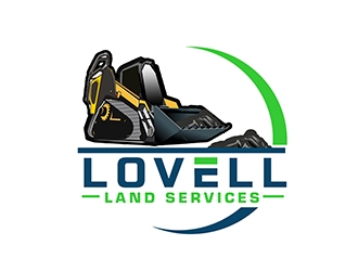 Lovell Land Services logo design by PrimalGraphics