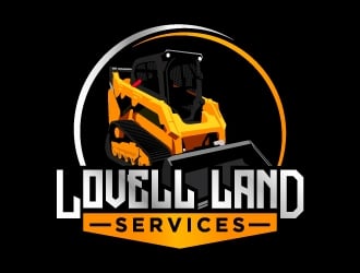 Lovell Land Services logo design by iamjason