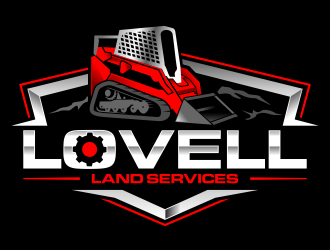 Lovell Land Services logo design by ingepro