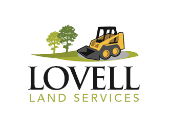 Lovell Land Services logo design by kunejo