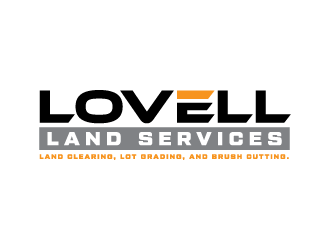 Lovell Land Services logo design by Erasedink