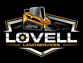 Lovell Land Services logo design by ingepro