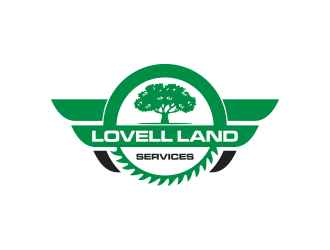 Lovell Land Services logo design by N3V4