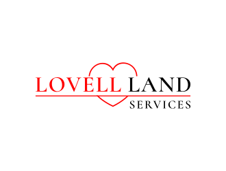 Lovell Land Services logo design by graphicstar