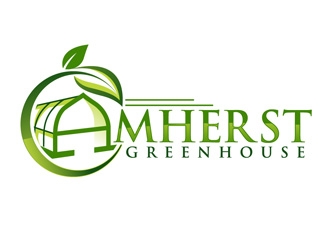 Amherst Greenhouse logo design by DreamLogoDesign