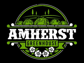 Amherst Greenhouse logo design by DreamLogoDesign