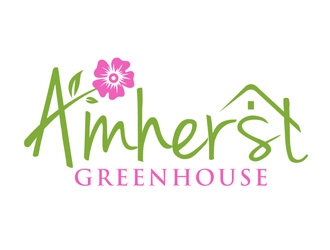 Amherst Greenhouse logo design by DreamLogoDesign