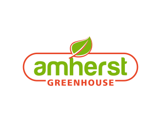 Amherst Greenhouse logo design by Panara