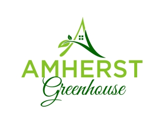 Amherst Greenhouse logo design by cikiyunn