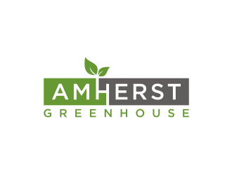 Amherst Greenhouse logo design by asyqh