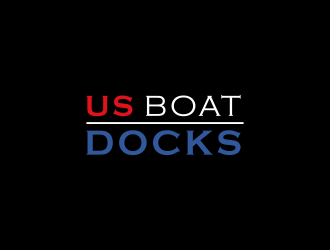 US BOAT DOCKS logo design by checx