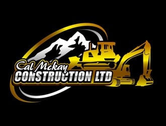 Cal Mckay Construction LTD logo design by DreamLogoDesign