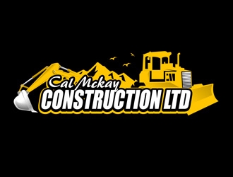 Cal Mckay Construction LTD logo design by DreamLogoDesign