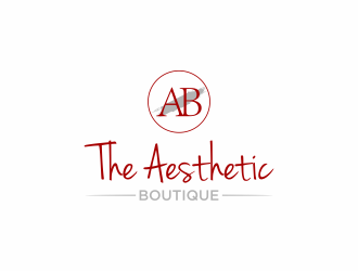 The Aesthetic Boutique logo design by luckyprasetyo