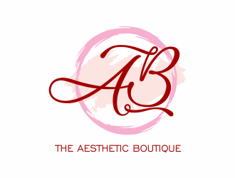 The Aesthetic Boutique logo design by up2date