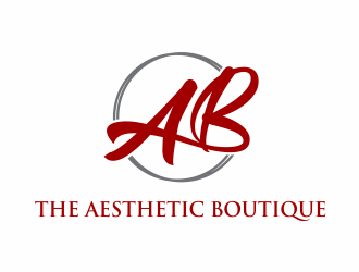 The Aesthetic Boutique logo design by up2date