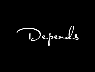 Depends  logo design by p0peye