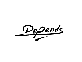 Depends  logo design by yans