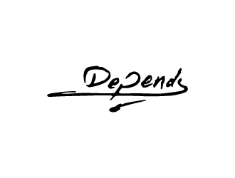 Depends  logo design by uttam