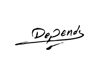 Depends  logo design by marshall